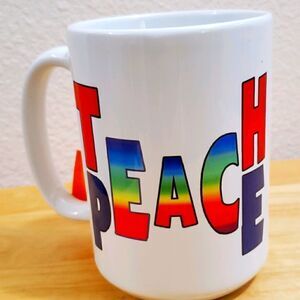 Coffee Mug, Teach peace